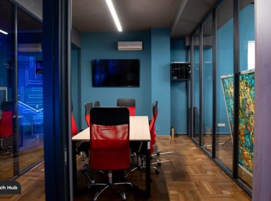 Coworking spaces at Fintech Hub