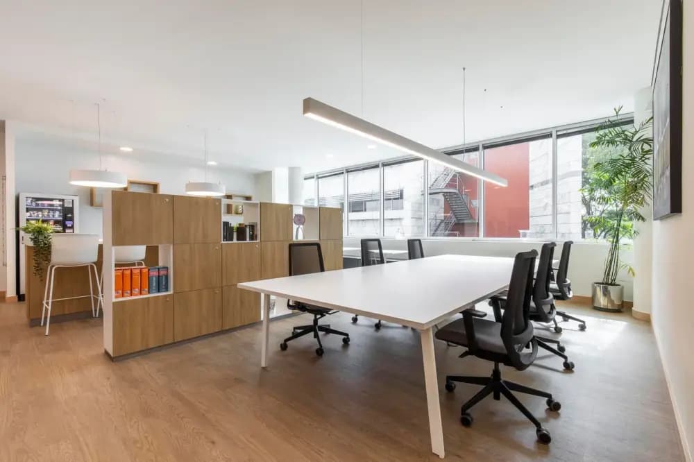 Coworking desk