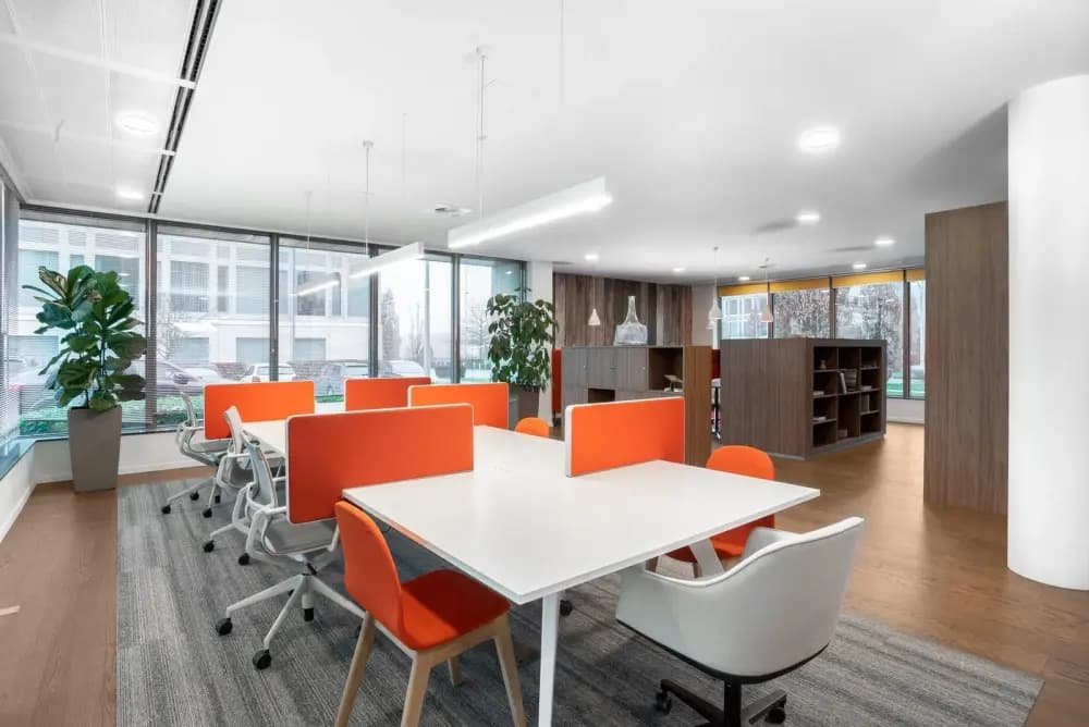 Coworking desk