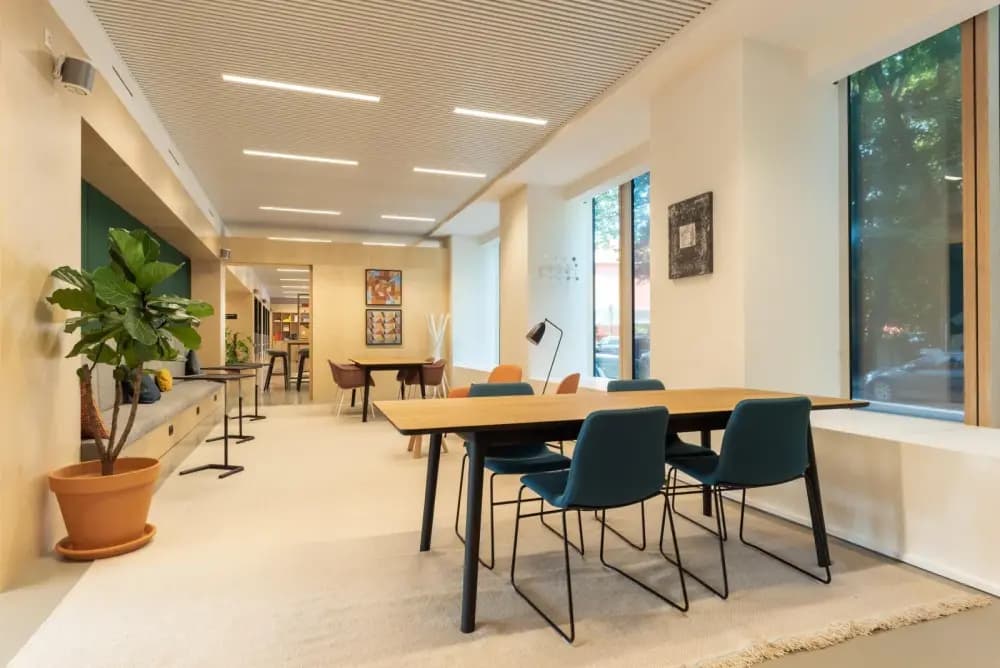 Coworking desk