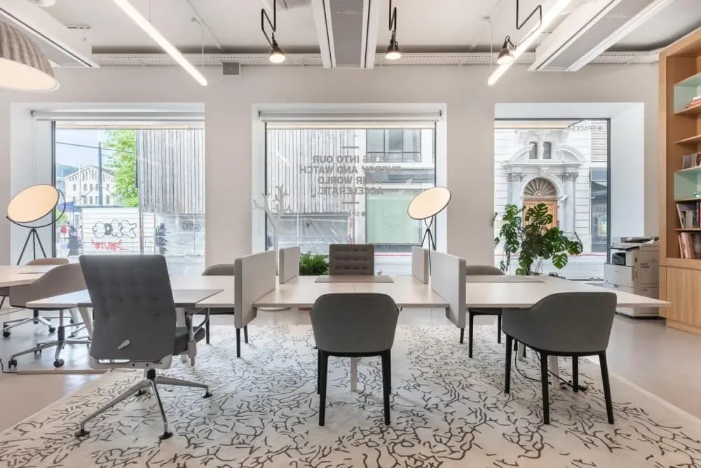 Coworking desk