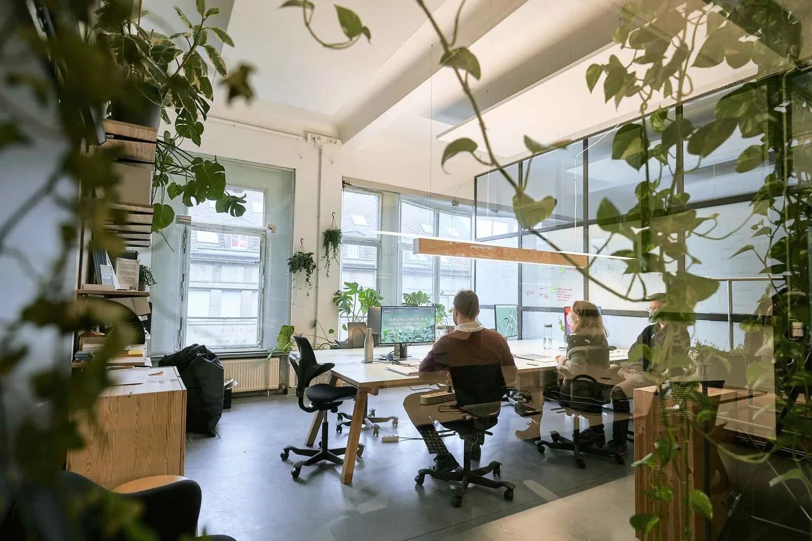 Open-space desk