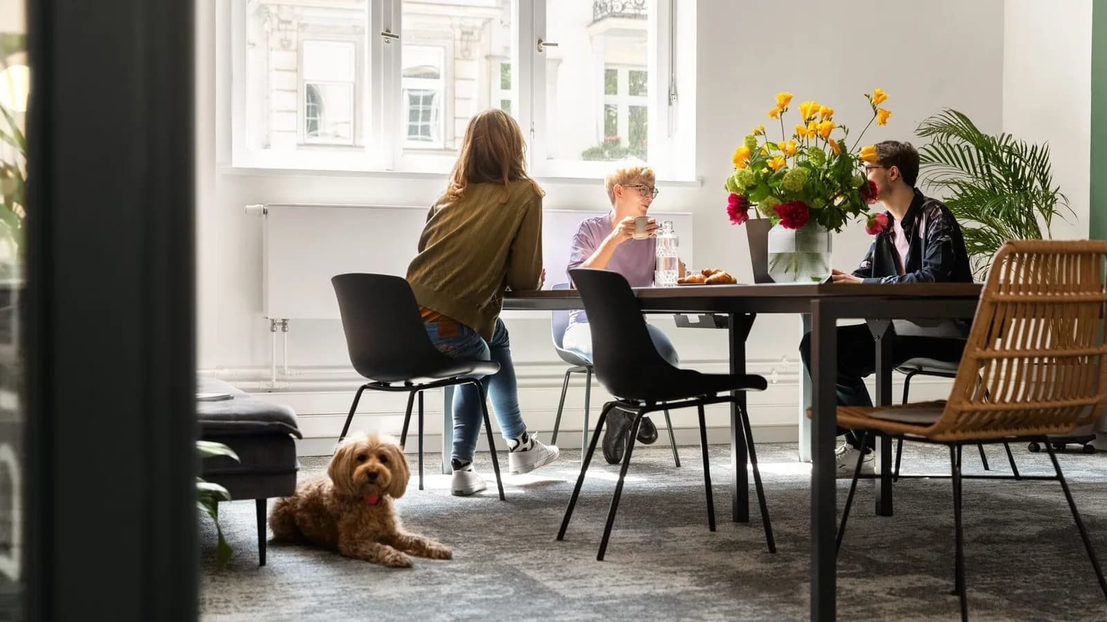 Open-space desk