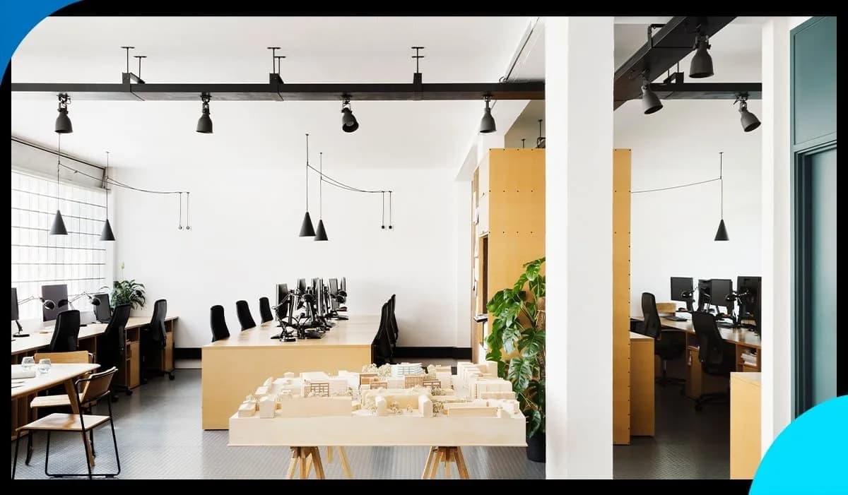Open-space desk