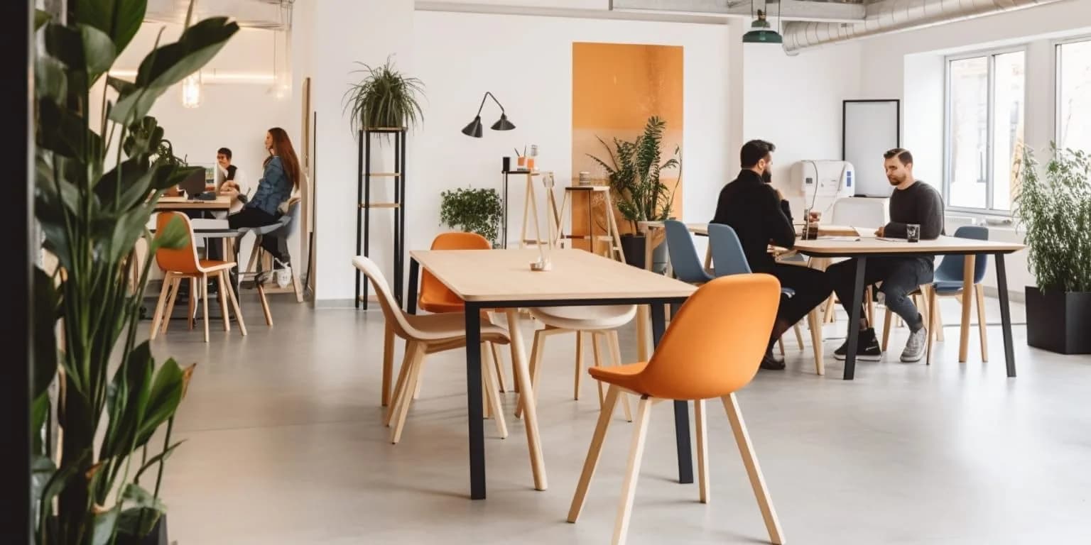 Open-space desk