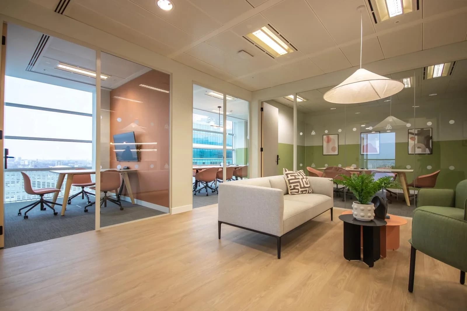 Open-space desk