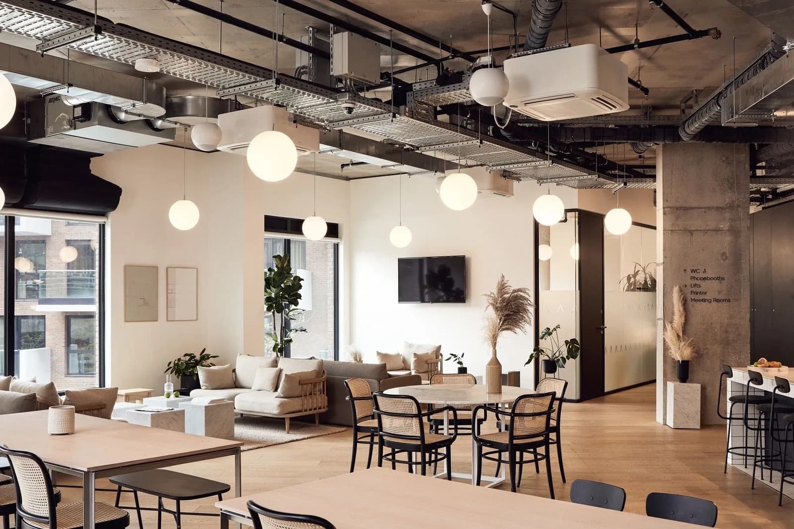 Open-space desk