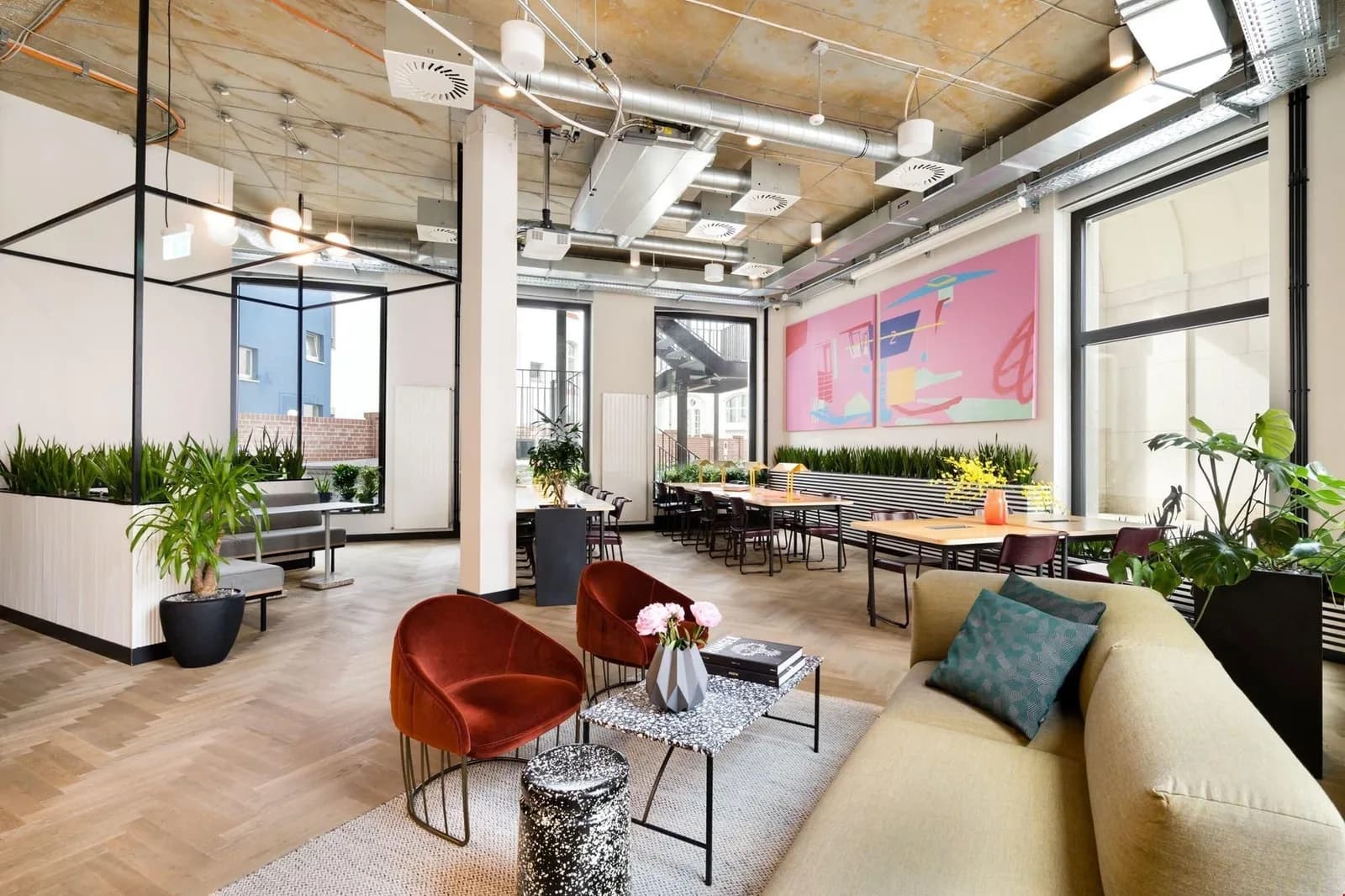 Open-space desk
