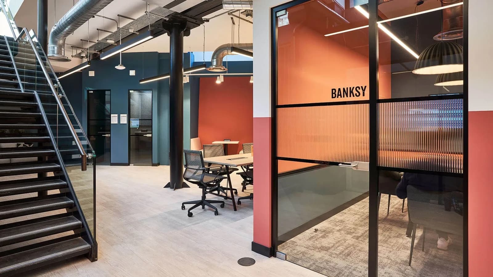 Open-space desk
