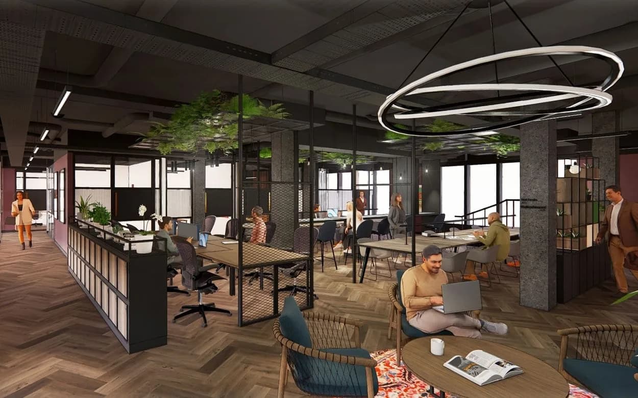 Open-space desk