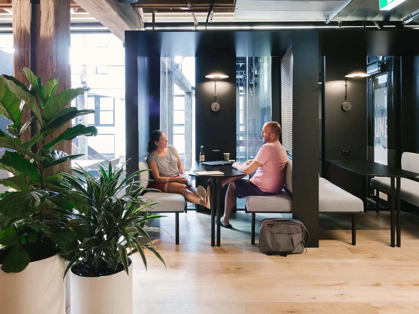 Open-space desk